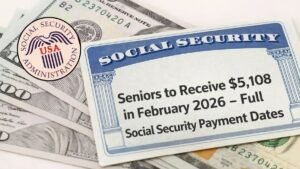 Seniors to Receive $5,108 in February 2026 – Full Social Security Payment Dates