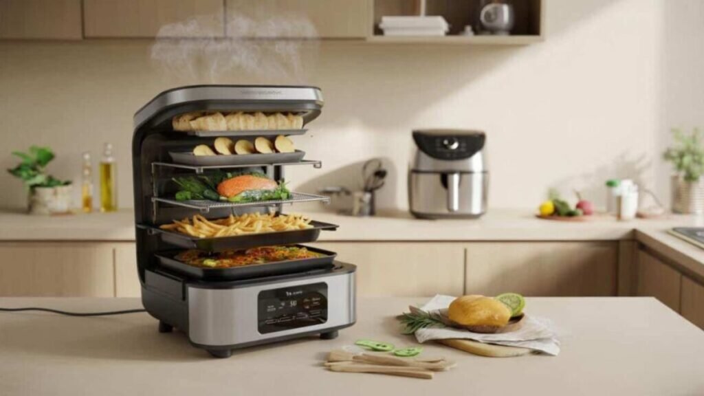 Goodbye air fryer: new kitchen gadget goes beyond frying with 9 different cooking methods
