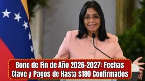 Bono de Fin de Año 2026-2027: Fechas Clave y Pagos de Hasta $180 Confirmados