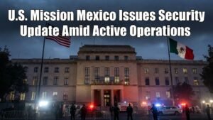 U.S. Mission Mexico Issues Security Update Amid Active Operations