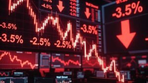 U.S. Stock Market Today: Wall Street Tumbles on Tariff Fears and Tech Weakness