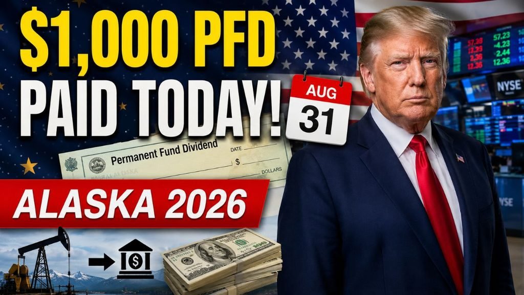 _Alaska PFD 2026 Payment $1,000 Amount, Banking Changes and August 31 Deadline