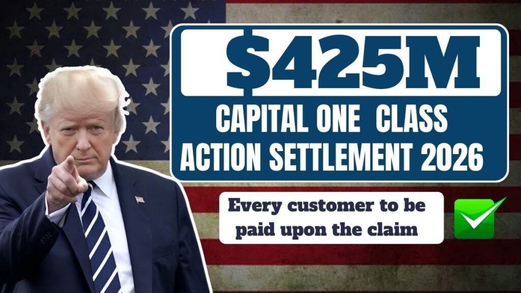 _Capital One $425M Class Action Settlement 2025, Every customer to be paid upon the claim