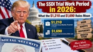 The SSDI Trial Work Period in 2026: What the $1,210 and $1,690 Rules Mean